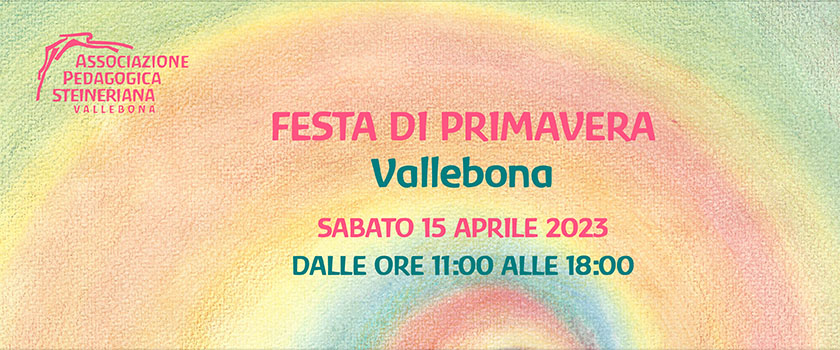 associazione pedagogica steineriana vallebona festa di primavera 2023
